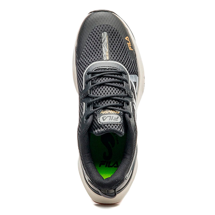 51J728X-6682 FILA CALZADOS DEPORTIVOS FEMENINO RUNNING RECOVERY BLACK/ALLOY/GOLDEN