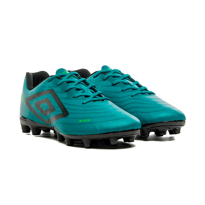 Umbro Campo Masculino Futbol Glaze Alexandrite/Negro/Verde