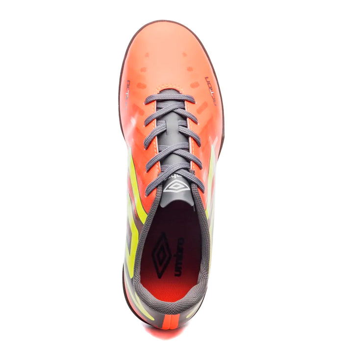 U01FB00249-086 Umbro Calzados Society Masculino Futbol Action Coral/Grafito/Lima