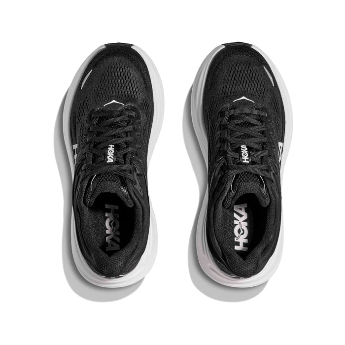 1162011-BWHT HOKA CALZADOS DEPORTIVOS MASCULINO RUNNING BONDI 9 BLACK/WHITE