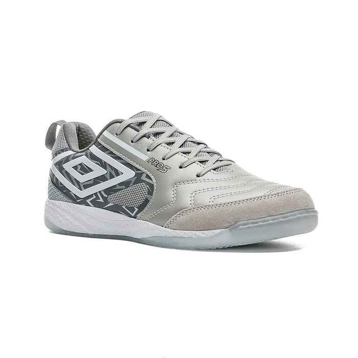 Umbro Indoor Unisex Futbol Pro 5 Bump Gris/Grafito/Blanco