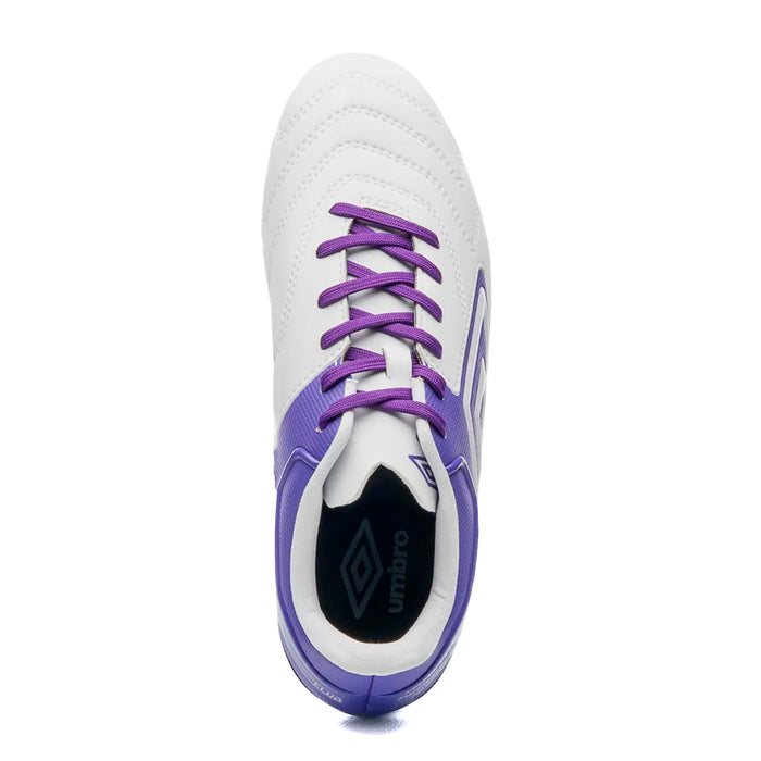 U01FB00229-200 Umbro Calzados Campo Masculino Futbol Adamant Master Class Club White/Electric