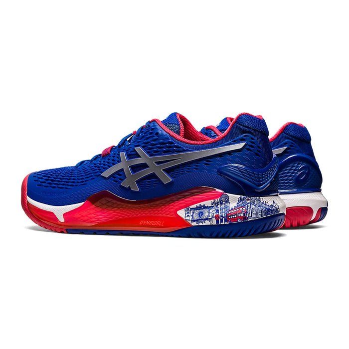 Asics Tenis Masculino Gel-Resolution 9 Limited Edition Asics Blue/Pure Silver