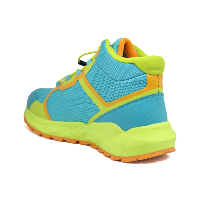 Hitec Deportivos Masculino Hiking Geo Dyn Trail Mid Aqua/Yellow/Lt Green