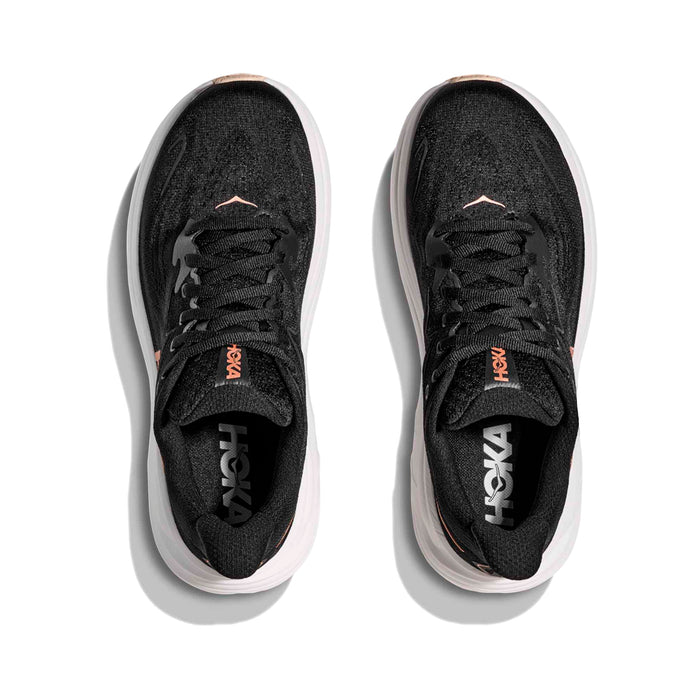 1162031-BRGL HOKA CALZADOS DEPORTIVOS FEMENINO RUNNING CLIFTON 10 BLACK/ROSEGOLD