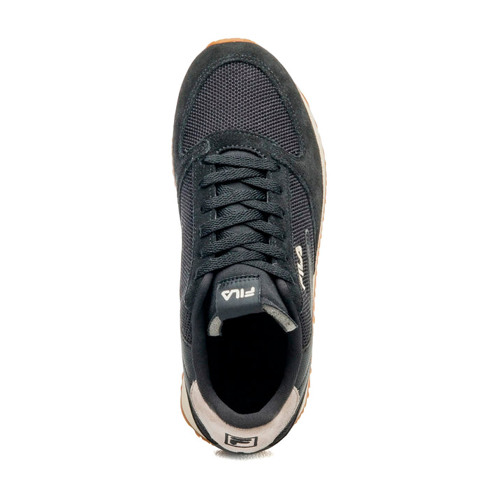 F01L00361-6954 FILA CALZADOS LIFESTYLE MASCULINO MODA EURO JOGGER 70 BLACK/FUNGI/RAW WHITE