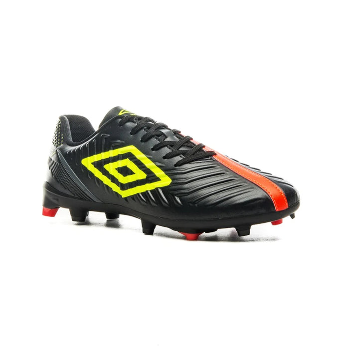 U01FB046-110 Umbro Calzados Unisex Futbol Campo Fifty IV Negro/Negro/Coral