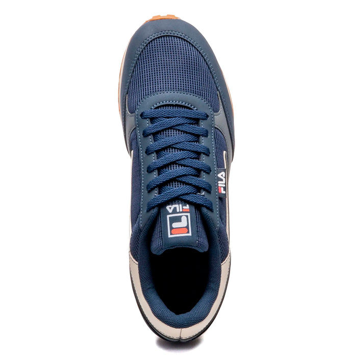 F01L00258-5978 FILA CALZADOS LIFESTYLE MASCULINO MODA RENNO CLASSIC NAVY/RAW WHITE/GRAPHITE