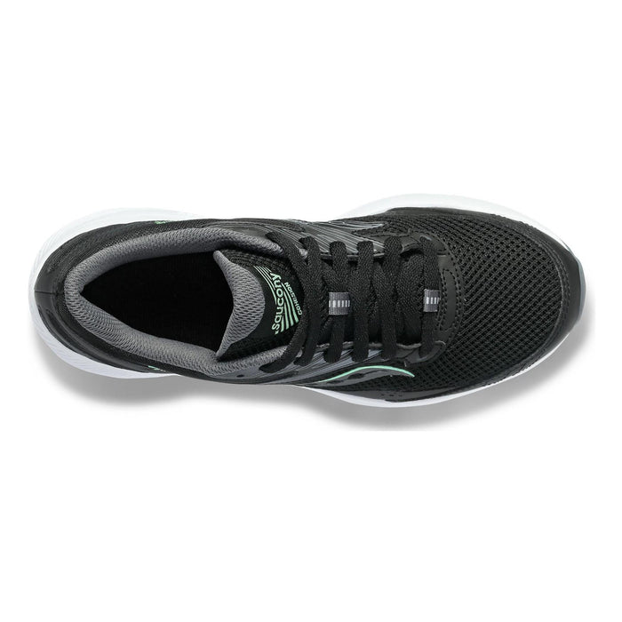 Saucony Running Femenino Cohesion 15 Black/Meadow