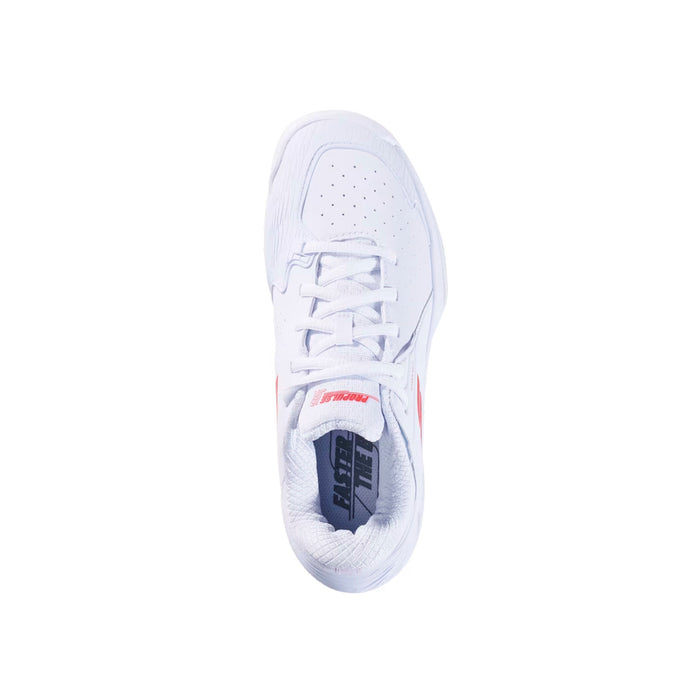 3J3S25A884-1038 BABOLAT CALZADOS DEPORTIVOS NIÑOS TENIS PROPULSE JUNIOR 3 ALL COURT GIRL WHITE/CORAL