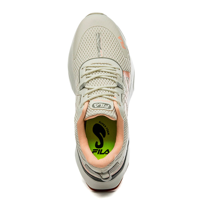 51J728X-6012 FILA CALZADOS DEPORTIVOS FEMENINO RUNNING RECOVERY GRAY/PEACH PARFAIT/COPPER