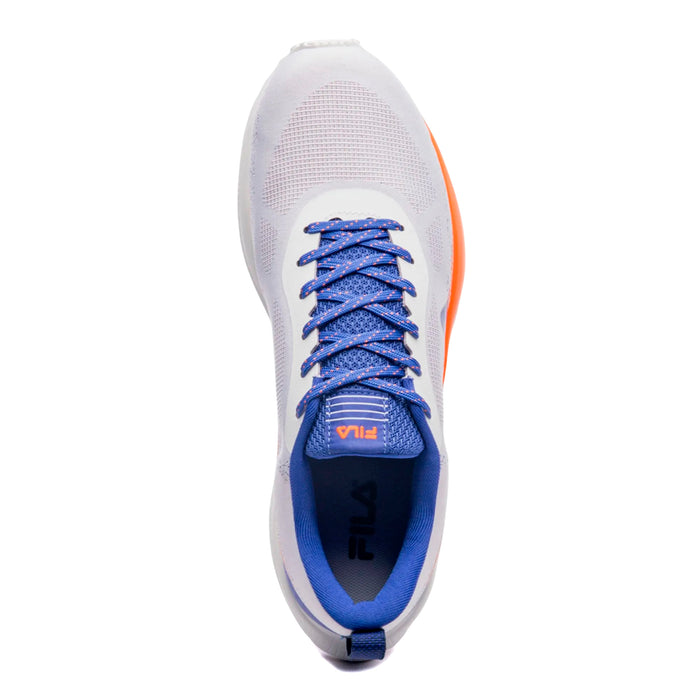 F01TR00088-7161 FILA CALZADOS DEPORTIVOS MASCULINO TRAINING EFECTO 2 BLANCO/AZUL REAL/NARANJA VIBRANTE