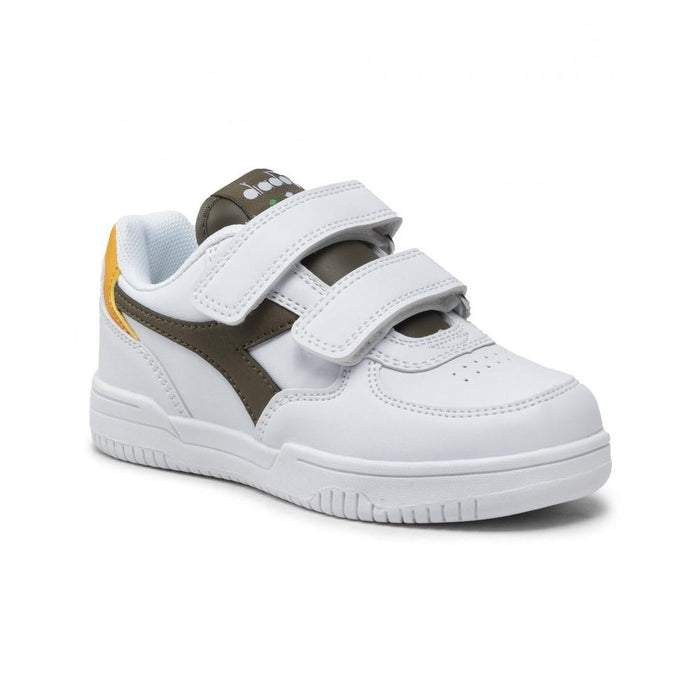 Diadora Kids Raptor Low Ps White/Dark Olive