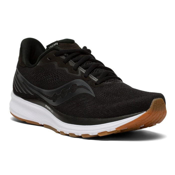 Saucony Running Masculino Ride 14 Black/Gum