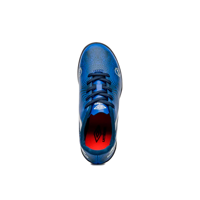 U07FB00179-372 Umbro Calzados Society Niños Futbol Orbit Jr Royal/Marino/Blanco