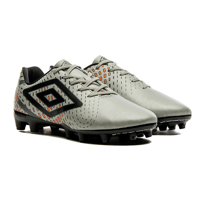 Umbro Campo Masculino Futbol Plasma Gris/Negro/Naranja