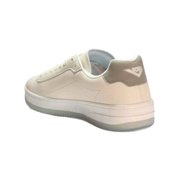 BAP2501-M-31 PONY CALZADOS LIFESTYLE MASCULINO MODA QUEENS QUEST OFF WHT ABBEY STONE