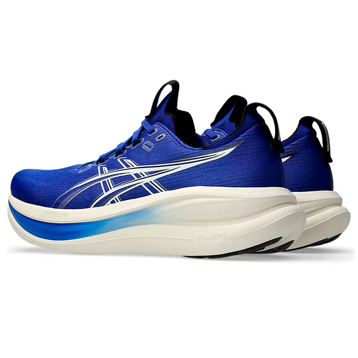 1011C127.405 Asics Calzados Deportivos Masculino Running Gel-Nimbus 28 Prussian Blue/Cream