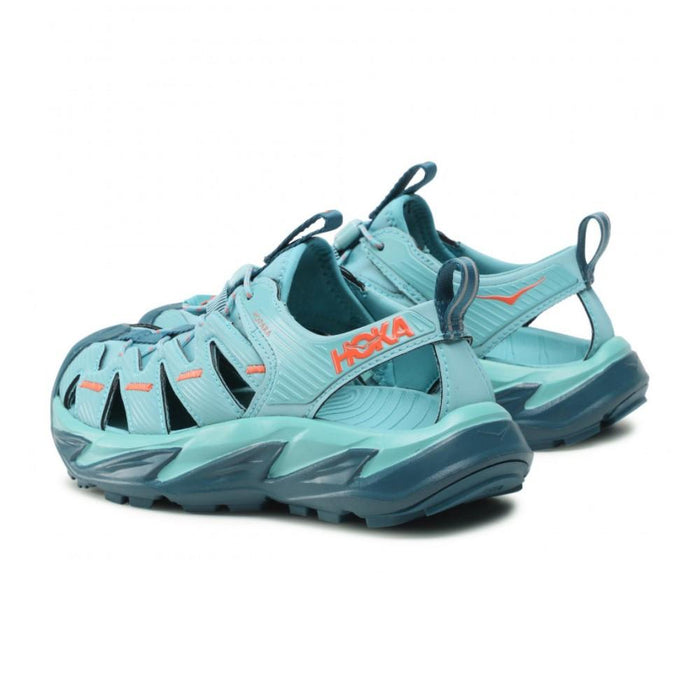 Hoka Sandals Femenino Hopara Coastal Shade/Blue Coral
