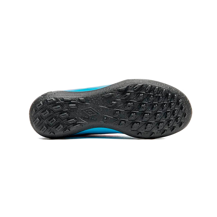 U07FB00286-310 Umbro Calzados Society Niños Futbol Action Jr Atomic Blue/Black/Pink Glo