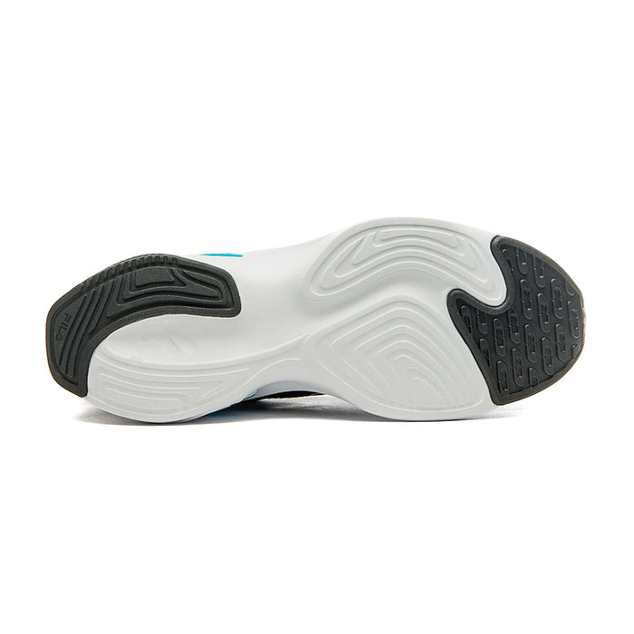 11J728X-6010 FILA CALZADOS DEPORTIVOS MASCULINO RUNNING RECOVERY BLACK/DRESDEN BLUE/RED ORANGE