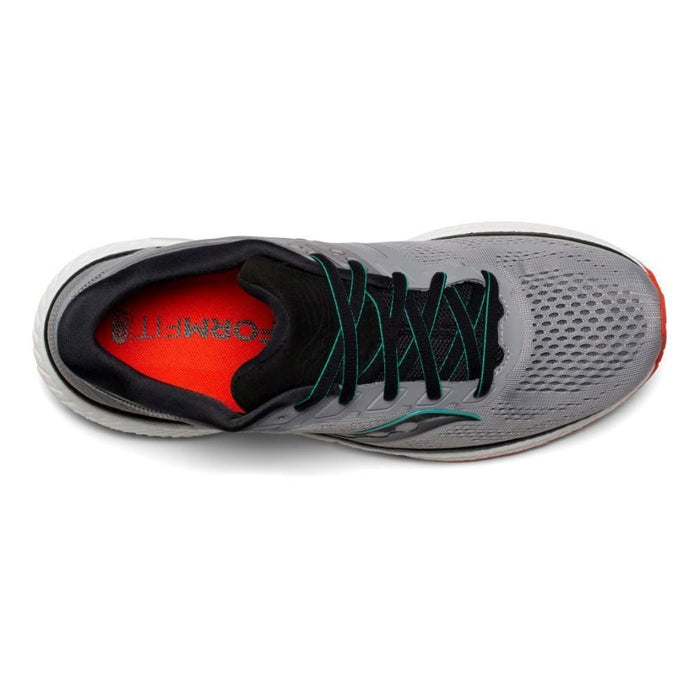 Saucony Running Masculino Hurricane 23 Alloy/Scarlet