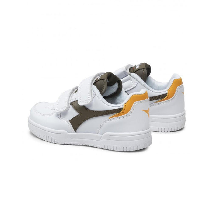 Diadora Kids Raptor Low Ps White/Dark Olive