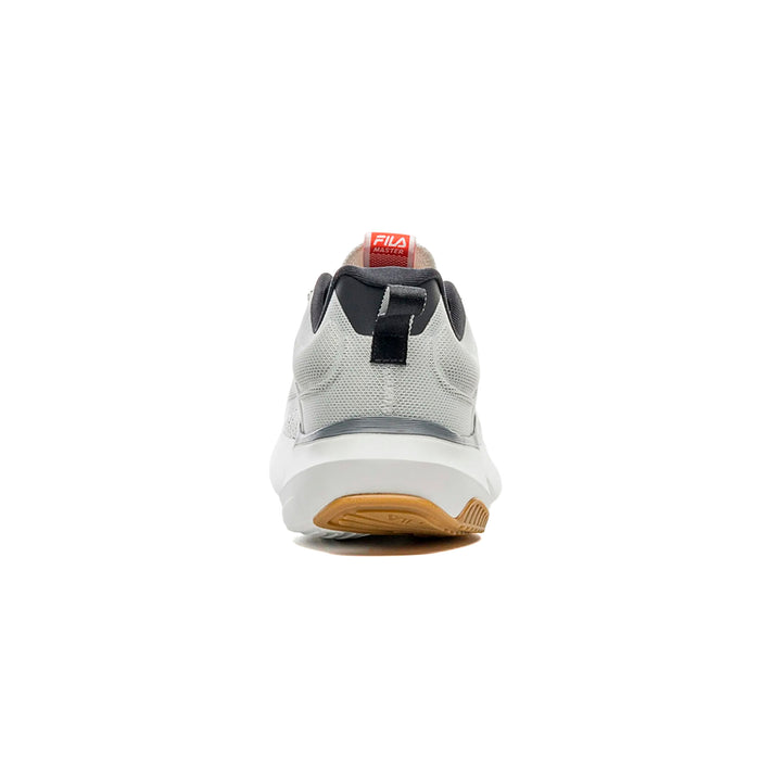 F01TR00040-6491 FILA CALZADOS DEPORTIVOS MASCULINO RUNNING MASTER VAPOROUS GRAY/BLACK/FLAME SCARLET