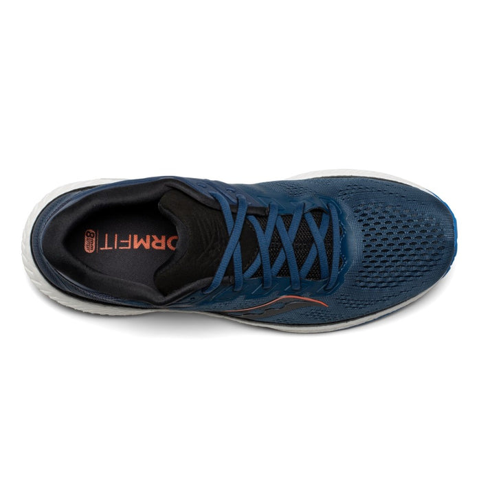 Saucony Running Masculino Hurricane 23 Space/Royal/Fire