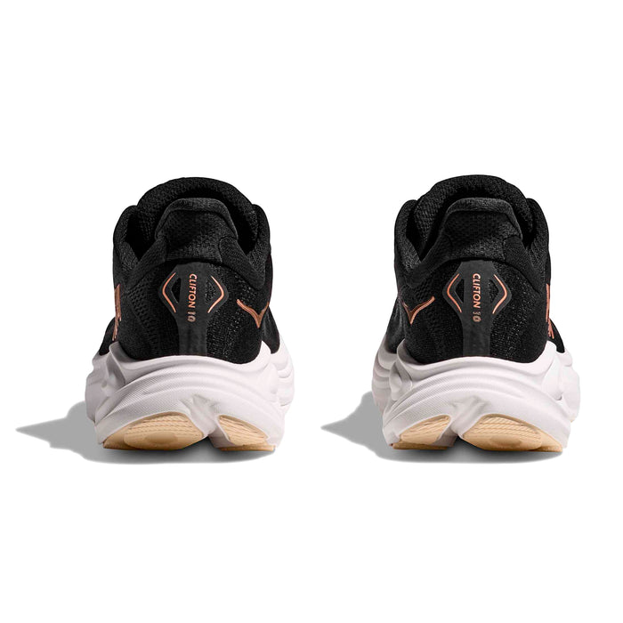 1162031-BRGL HOKA CALZADOS DEPORTIVOS FEMENINO RUNNING CLIFTON 10 BLACK/ROSEGOLD