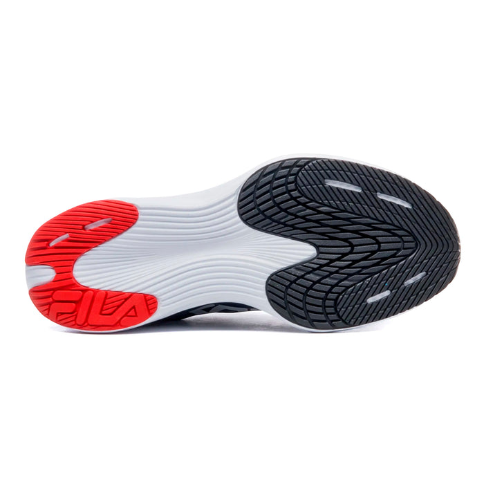 F01R00148-3643 FILA CALZADOS DEPORTIVOS MASCULINO RUNNING RACER CURVE 2 NAVY/WHITE/FLAME SCARLET