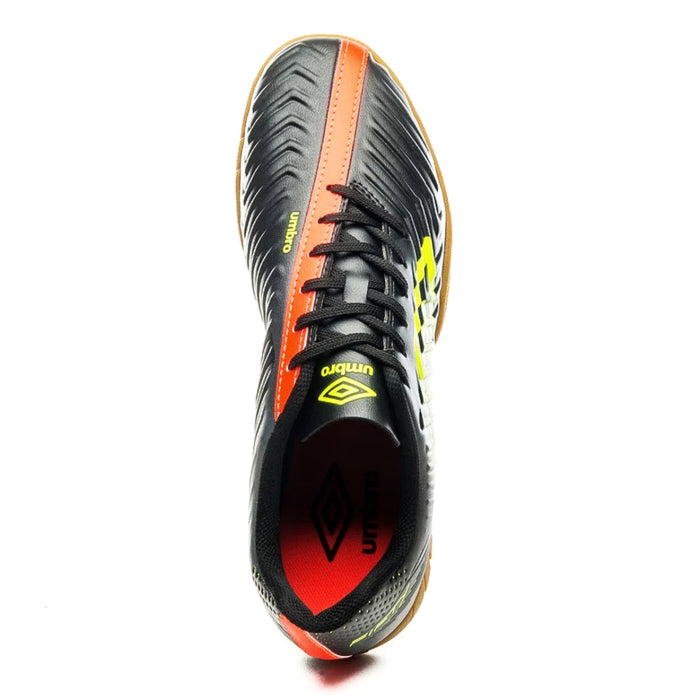 U01FB044-110 Umbro Calzados Unisex Futbol Indoor Fifty IV Negro/Negro/Coral