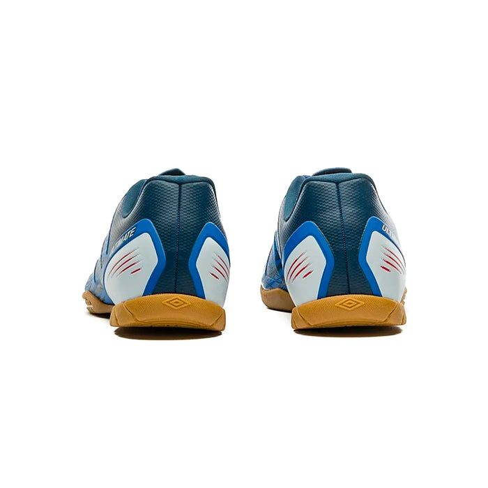 U01FB00236-324 Umbro Calzados Indoor Unisex Futbol Ultimate Dazzling BlueWhite/Rococco Red