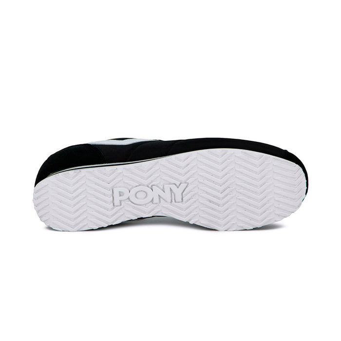 HUDSON-T-13 PONY CALZADOS LIFESTYLE FEMENINO MODA HUDSON BLACK/WHITE