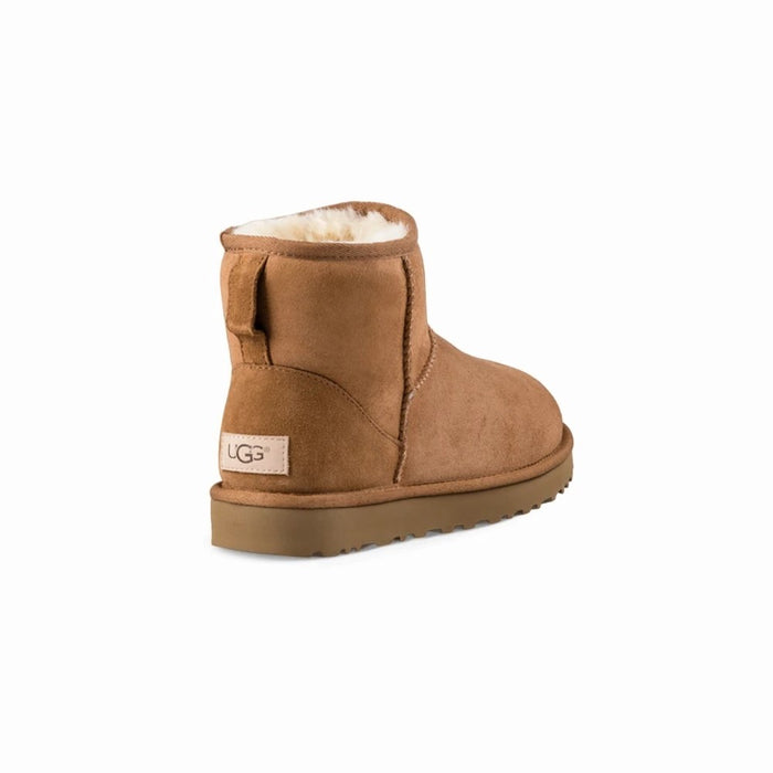 1016222-CHE UGG CALZADOS BOTAS FEMENINO MODA CLASSIC MINI II CHESTNUT