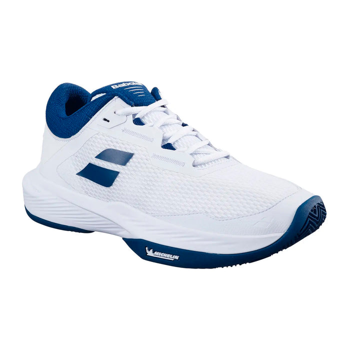 3A0S25A935-1005 BABOLAT CALZADOS DEPORTIVOS MASCULINO TENIS SFX 4 CLAY WHITE/ESTATE BLUE