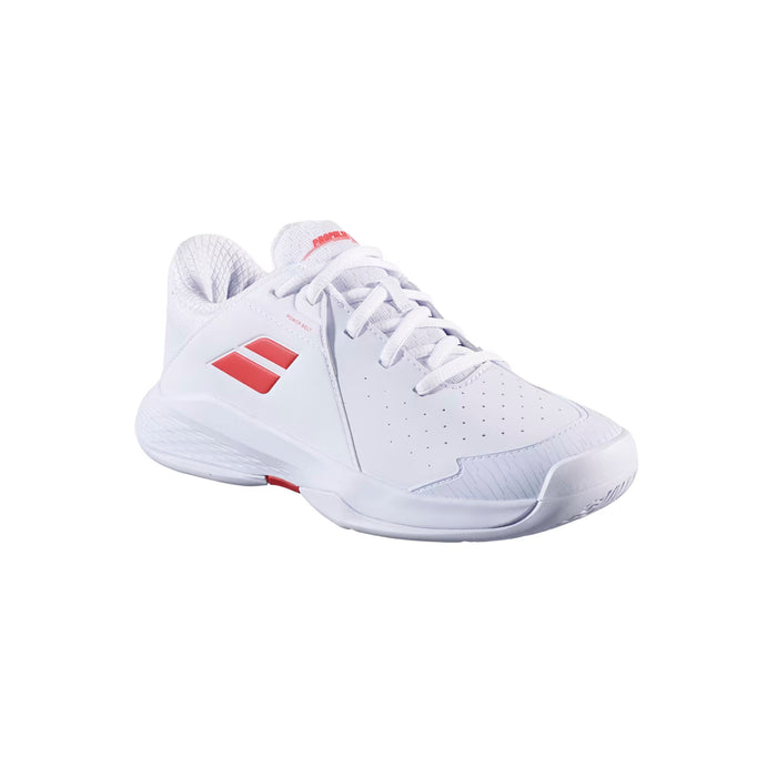 3J3S25A884-1038 BABOLAT CALZADOS DEPORTIVOS NIÑOS TENIS PROPULSE JUNIOR 3 ALL COURT GIRL WHITE/CORAL