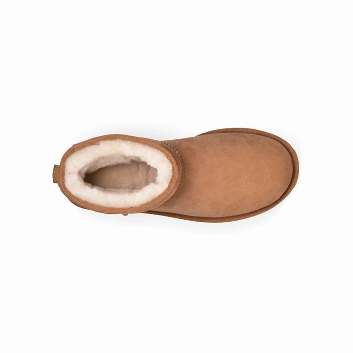 1016222-CHE UGG CALZADOS BOTAS FEMENINO MODA CLASSIC MINI II CHESTNUT