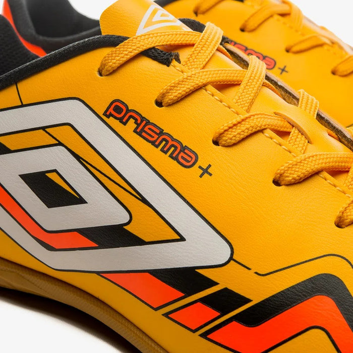U01FB00144-626 Umbro Calzados Futbol Indoor Masculino Prisma Amarillo/Blanco/Naranja Fluor