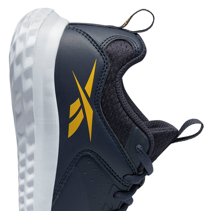 HP4789  REEBOK CALZADOS RUNNING NIÑOS RUSH RUNNER 4.0 SYN VECTOR NAVY/VECTOR NAVY/ALWAYS YELLOW