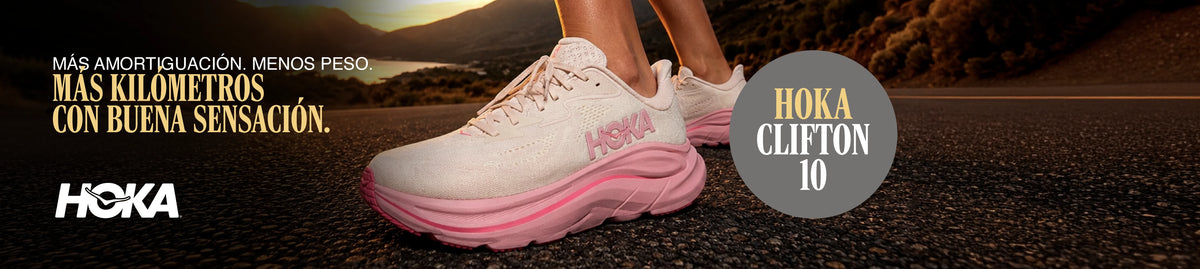 Hoka Clifton 10: más amortiguación, menos peso