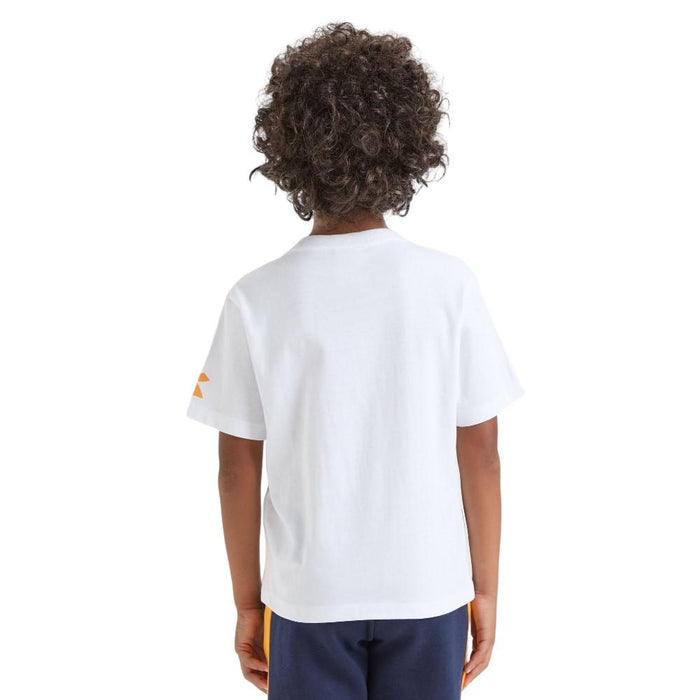 Diadora Junior T-shirt Ss Twister Optical White