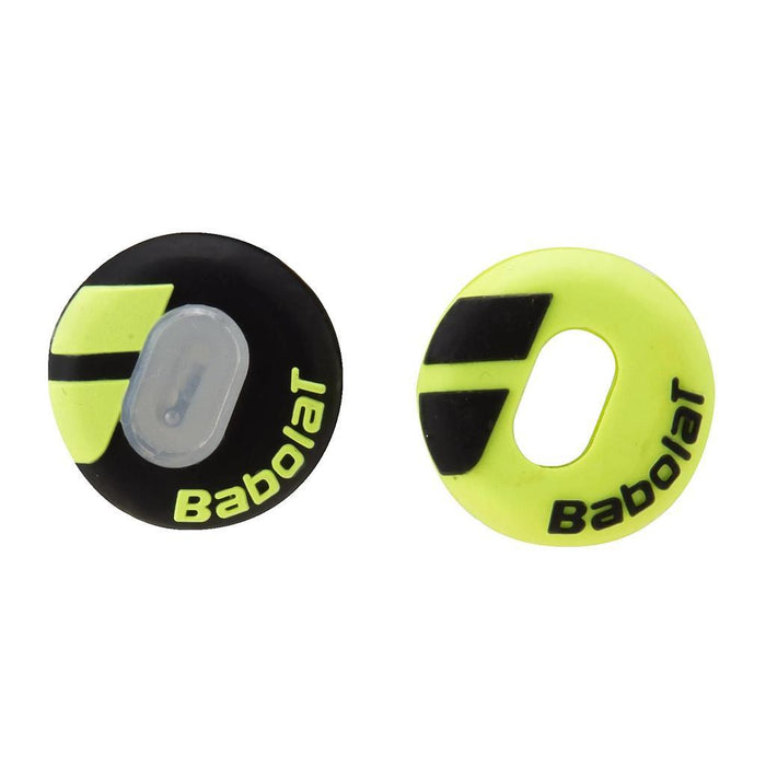Babolat Tenis Antivibradores Custom_Damp_X2 Negro/Amarillo