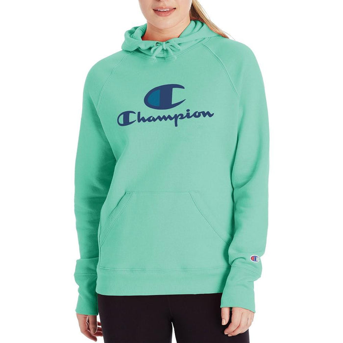 Champion Femenino FLC_Pullover Light_Sea_GR