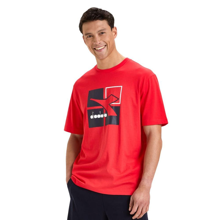 Diadora T-Shirt Masculino Frame Red