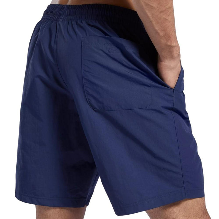 Reebok Training Shorts Masculino Essentials_Utility_Shorts Vector_Navy