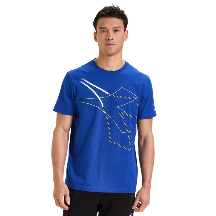 Diadora T-Shirt Masculino Twist Blue