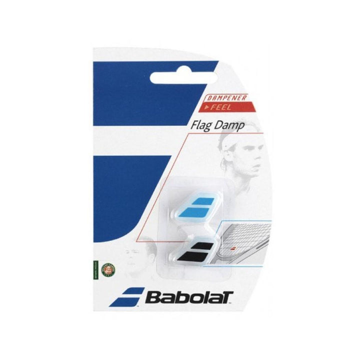 Babolat Tenis Antivibradores Flag_Damp_X2 Negro/Azul