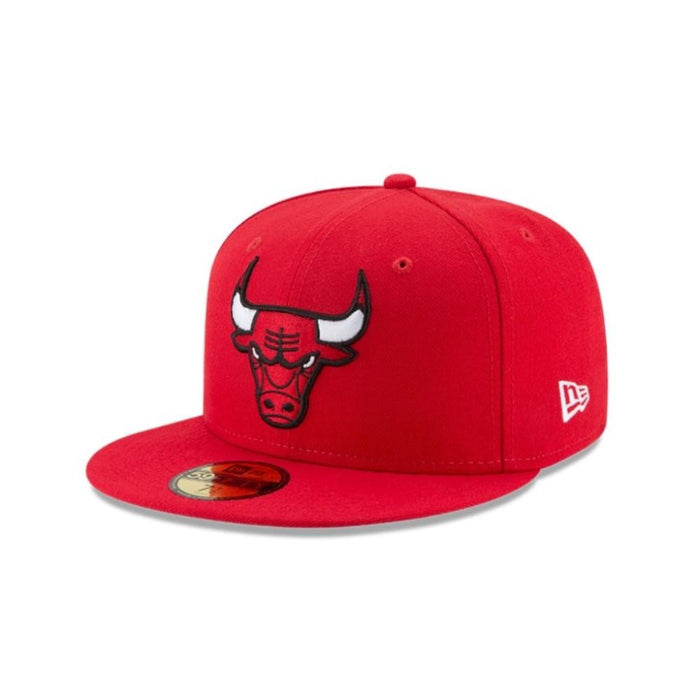 70343295 New Era Gorros NBA 59Fifty Chicago_Bulls Red