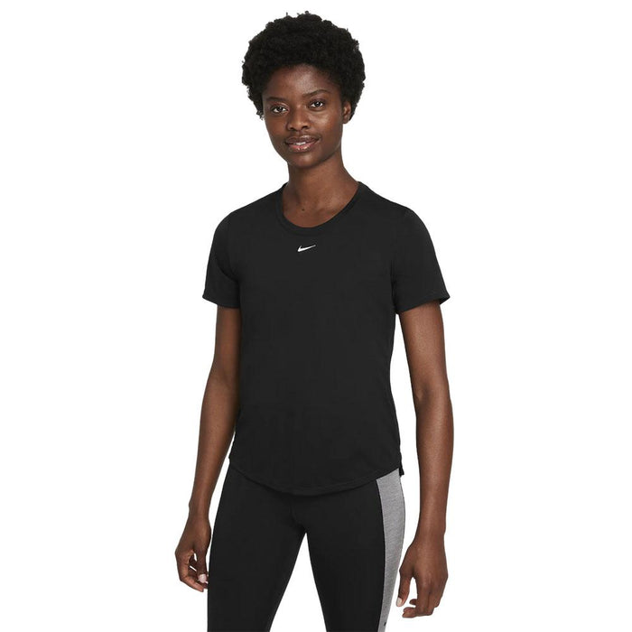 Nike Trainnig Femenino One_Df_Ss_Std_Top Black/(White)